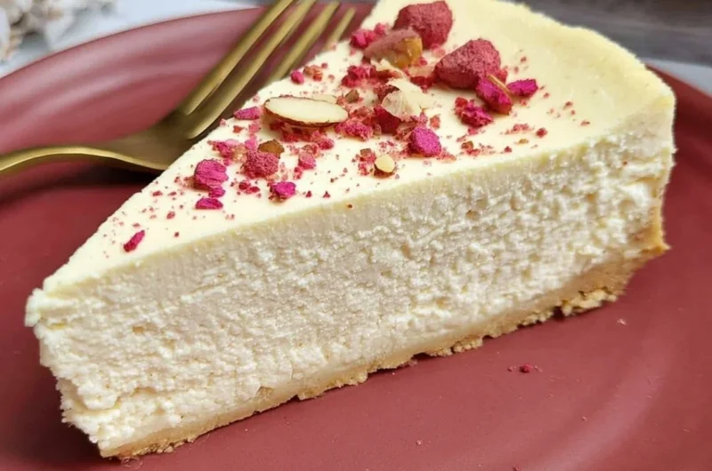 Delicious gluten-free sugar-free diabetic cheesecake made with healthy ingredients