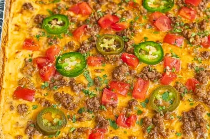 Delicious smoked queso dip served with tortilla chips