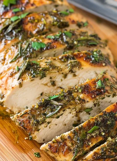 Delicious Greek Chicken Marinade made with herbs and spices