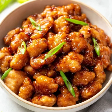 Delicious Honey Butter Chicken served with a crispy golden crust