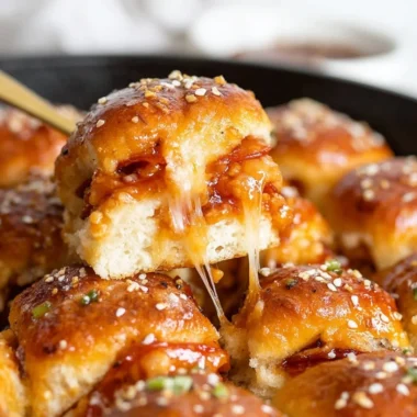 Delicious pizza sliders topped with cheese and pepperoni on a rustic serving board.