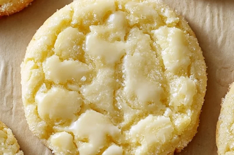 Delicious Kentucky Butter Cake Cookies on a plate ready to enjoy